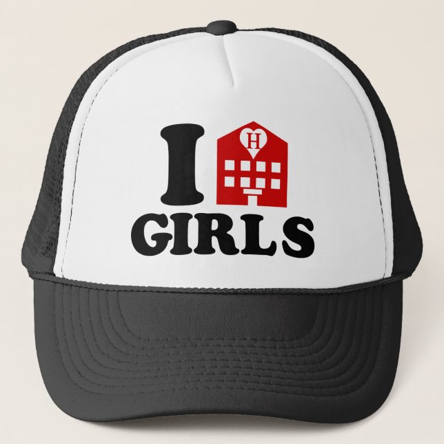 I Kärlek Hotel Girls Keps (Framsida)