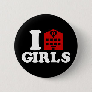 I Kärlek Hotel Girls Knapp