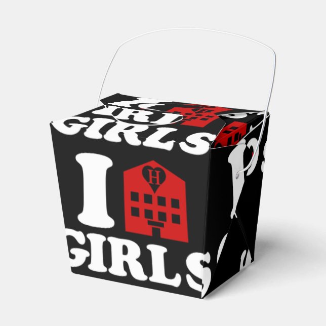I Kärlek Hotel Girls Presentaskar (Framsidan Sidan)