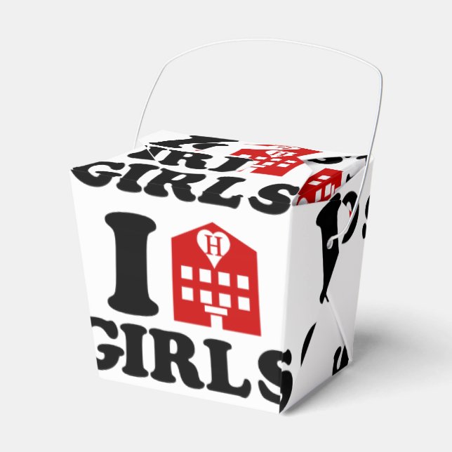 I Kärlek Hotel Girls Presentaskar (Framsidan Sidan)