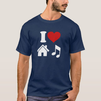 I Kärlek House Music T-Shirt