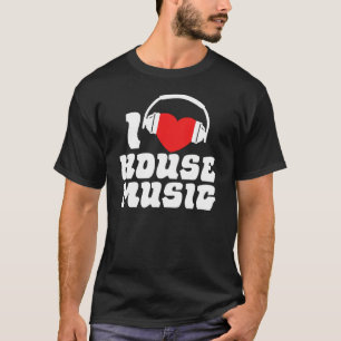 I Kärlek House Music T Shirt