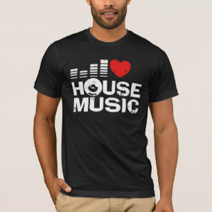 I Kärlek House Music T-shirt