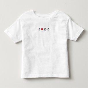 I Kärlek House Music - T Shirt Småbarn