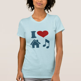 I Kärlek House Music Women's T-Shirt