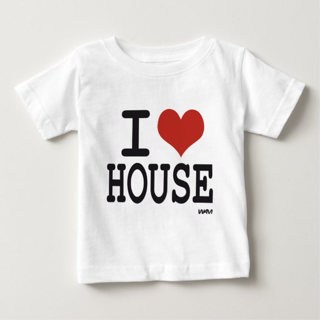 I kärlek House-musik Tröja (Framsida)