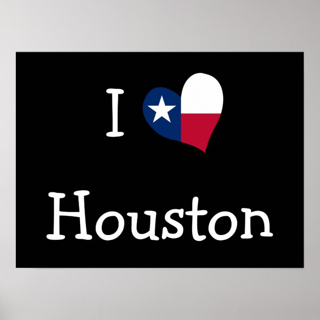 I Kärlek Houston Poster (Framsidan)