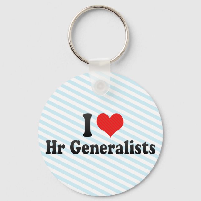 I Kärlek Hr Generalists Nyckelring (Framsida)