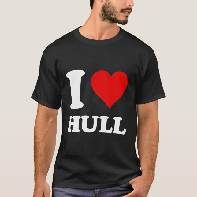 I Kärlek Hull T Shirt (Framsida)