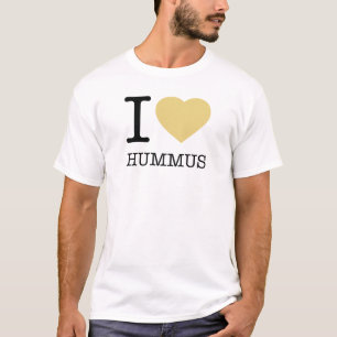 I KÄRLEK HUMMUS T SHIRT