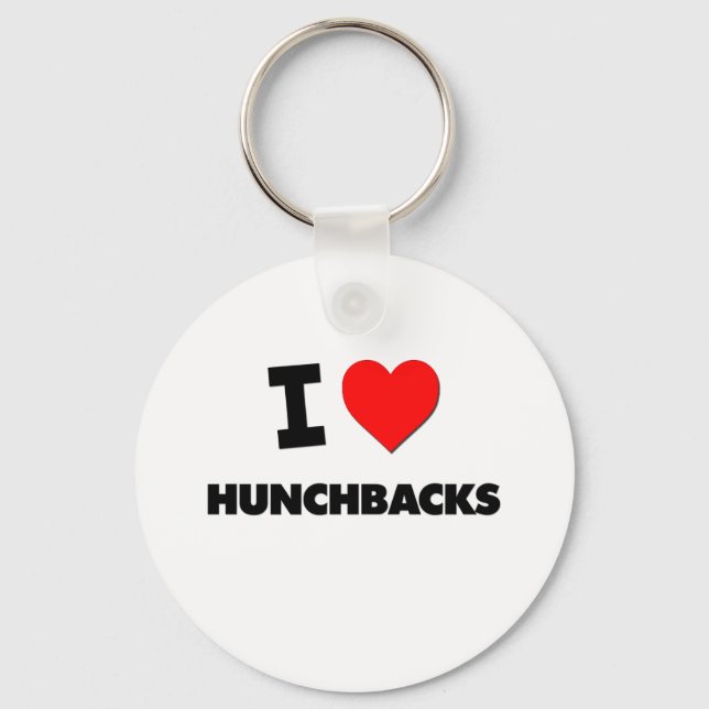 I Kärlek Hunchbackarna Nyckelring (Framsida)