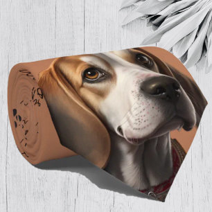I Kärlek Hundar Beagle Neck Tie Slips