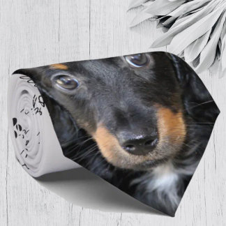 I Kärlek Hundar Dachshund Neck Tie Slips