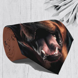 I Kärlek Hundar Rottweiler Neck Tie Slips