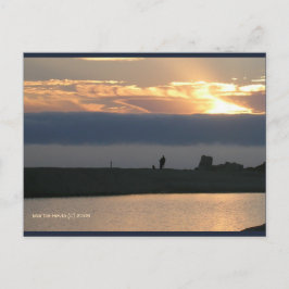 I Kärlek i Carmel | Blue Beach Sång™-vykort Vykort