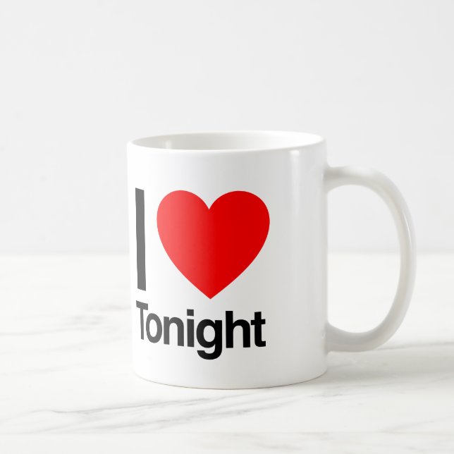 i kärlek i kväll kaffemugg (Höger)