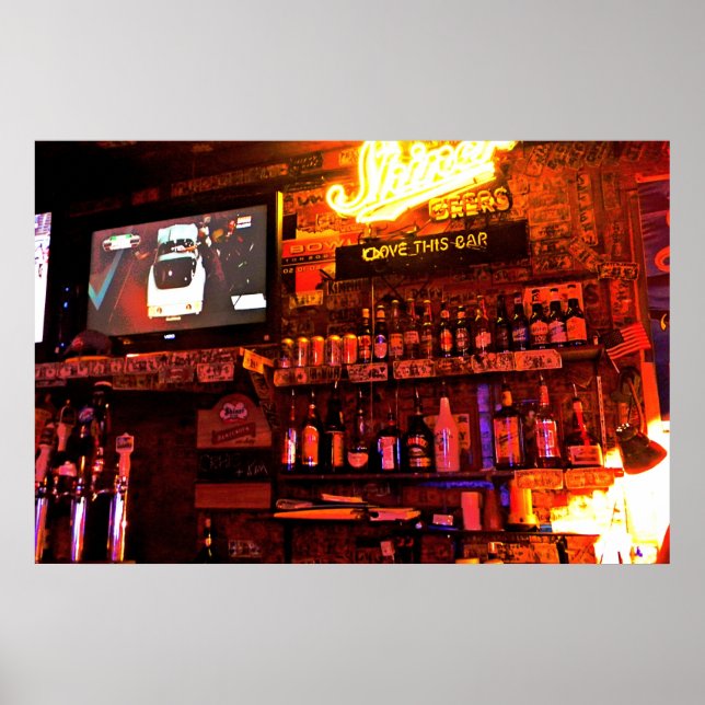 I Kärlek I Pub Poster Stora (Framsidan)