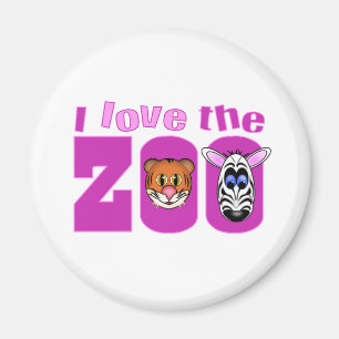 I Kärlek i Zoo Magnet