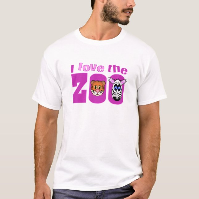 I Kärlek i Zoo T-shirt (Framsida)