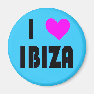 I kärlek Ibiza magnet