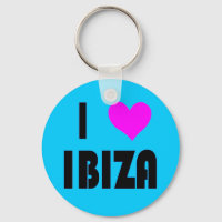 I Kärlek Ibiza-nyckelkedjan