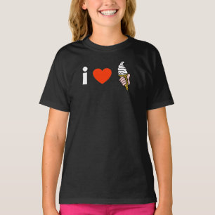I Kärlek Ice Cream T Shirt