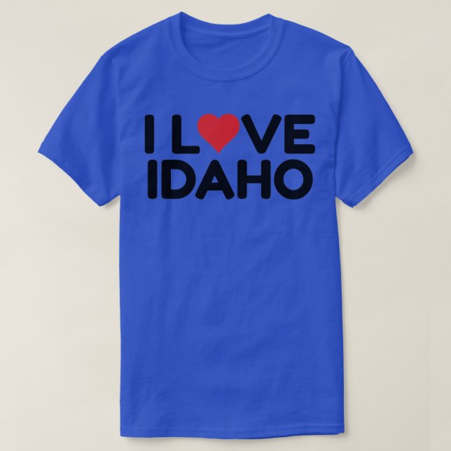 I Kärlek Idaho 1 T Shirt (Design framsida)
