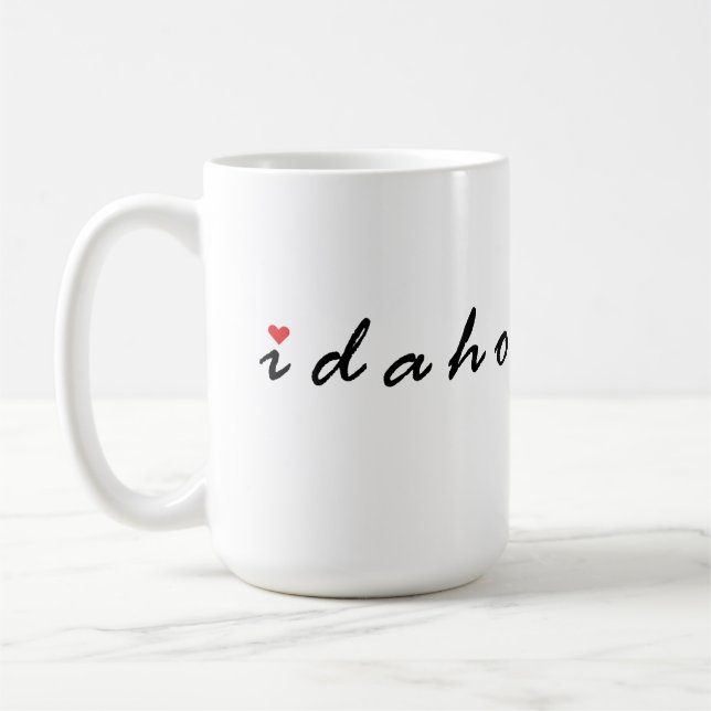 I kärlek Idaho Kaffemugg (Vänster)