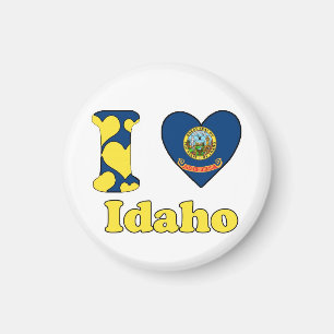 I kärlek Idaho Magnet