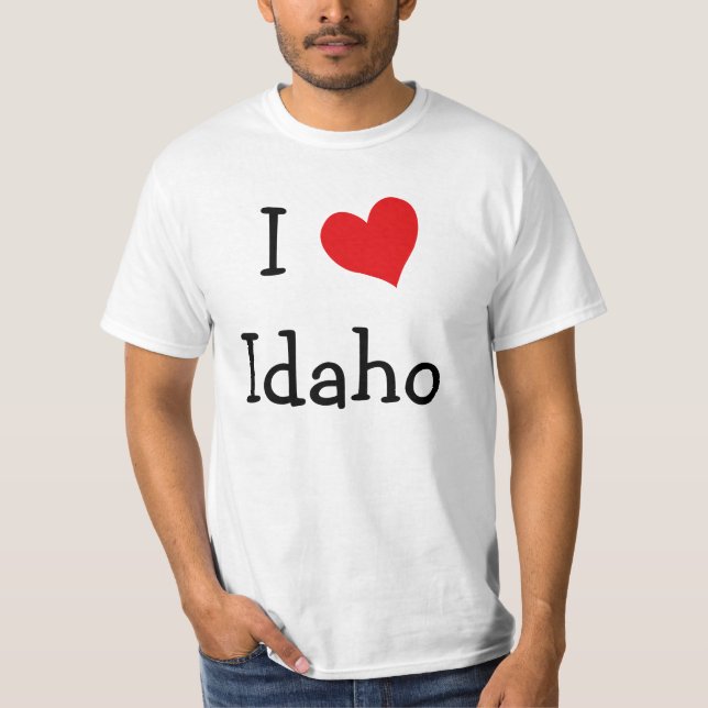 I Kärlek Idaho T-shirt (Framsida)