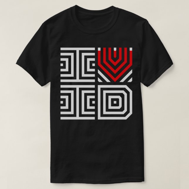 I Kärlek Idaho TShirt 2 T Shirt (Design framsida)