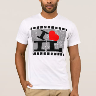 I kärlek Illinois T Shirt