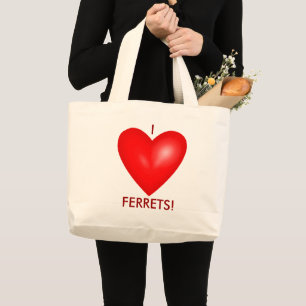 I Kärlek Illrar med Red Heart Jumbo Tygkasse