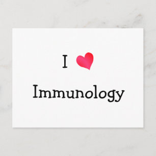 I Kärlek immunologi Vykort