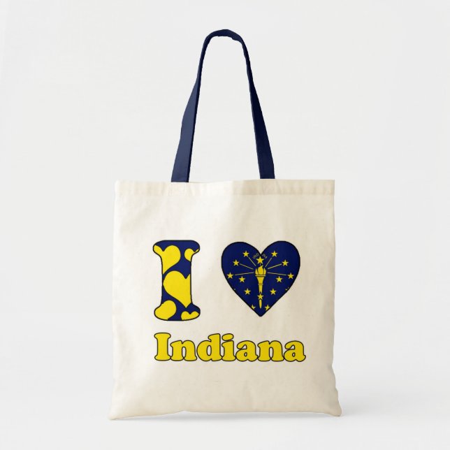 I kärlek Indiana Tygkasse (Framsidan)