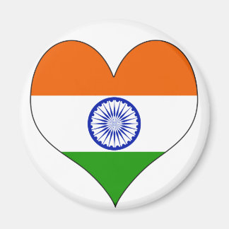 I Kärlek Indien Magnet
