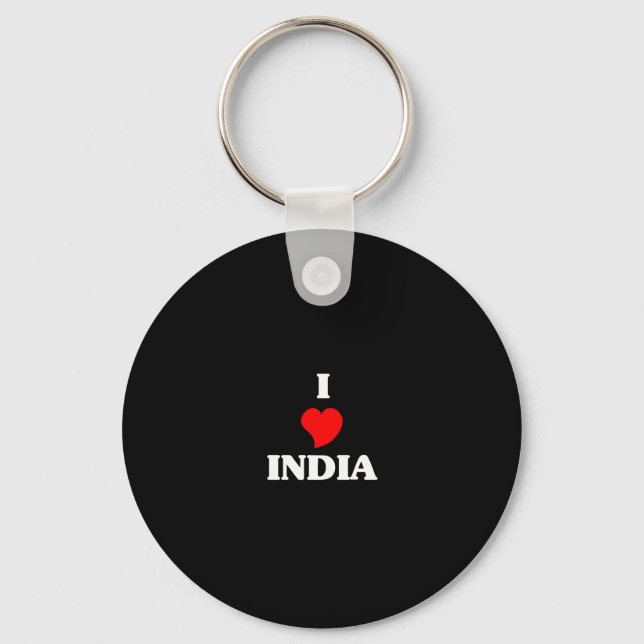 I Kärlek Indien Nyckelring (Framsida)