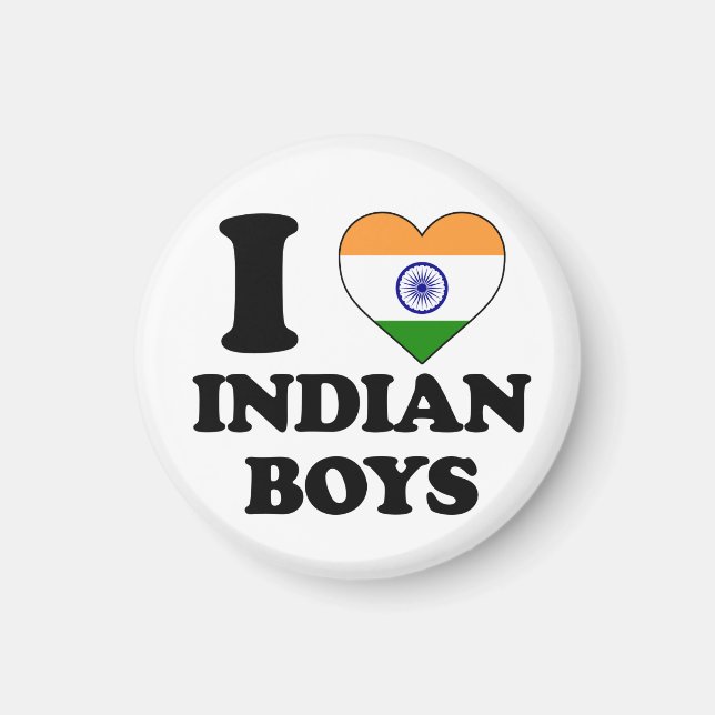 I kärlek indisk Boys Magnet (Framsidan)