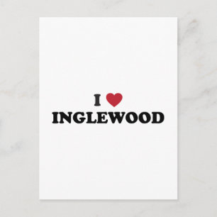 I Kärlek Inglewood California Vykort