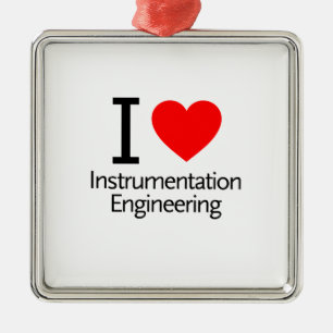 I Kärlek Instrumentation Engineering Julgransprydnad Metall