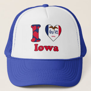I kärlek Iowa Keps
