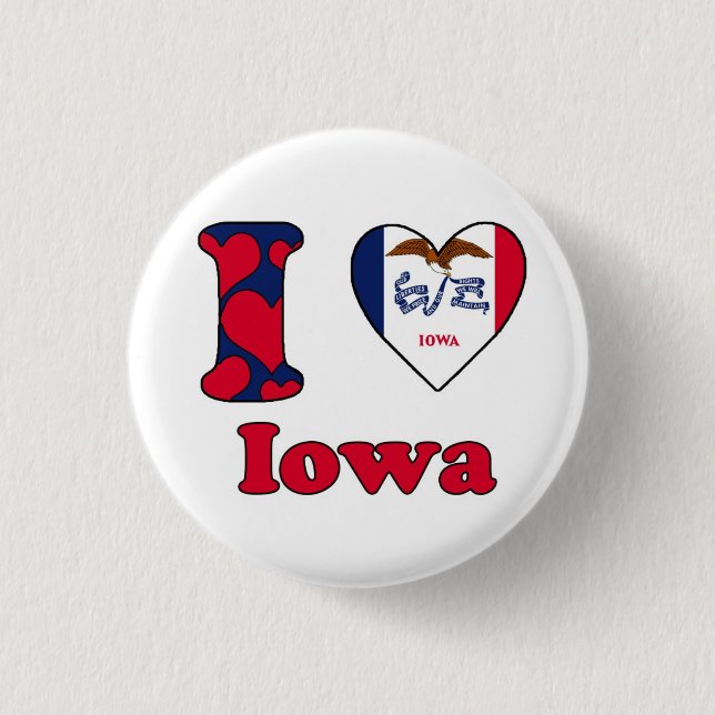 I kärlek Iowa Knapp (Framsida)