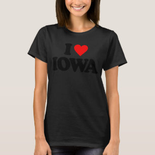 I KÄRLEK IOWA TEE SHIRT