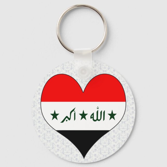 I Kärlek Irak Nyckelring (Framsida)