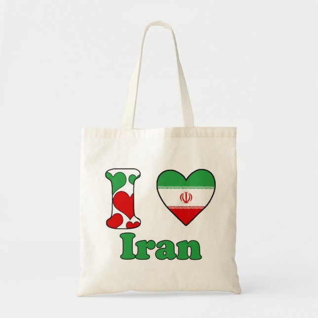 I kärlek Iran Tygkasse (Framsidan)