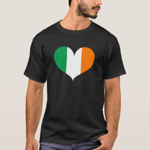 I Kärlek Ireland Flagga T Shirt