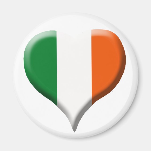 I Kärlek Ireland Magnet (Framsidan)