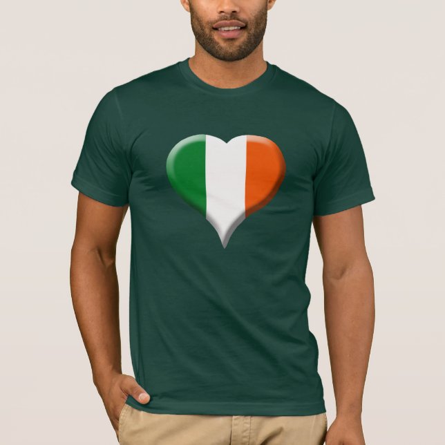 I Kärlek Ireland Shirt T Shirt (Framsida)