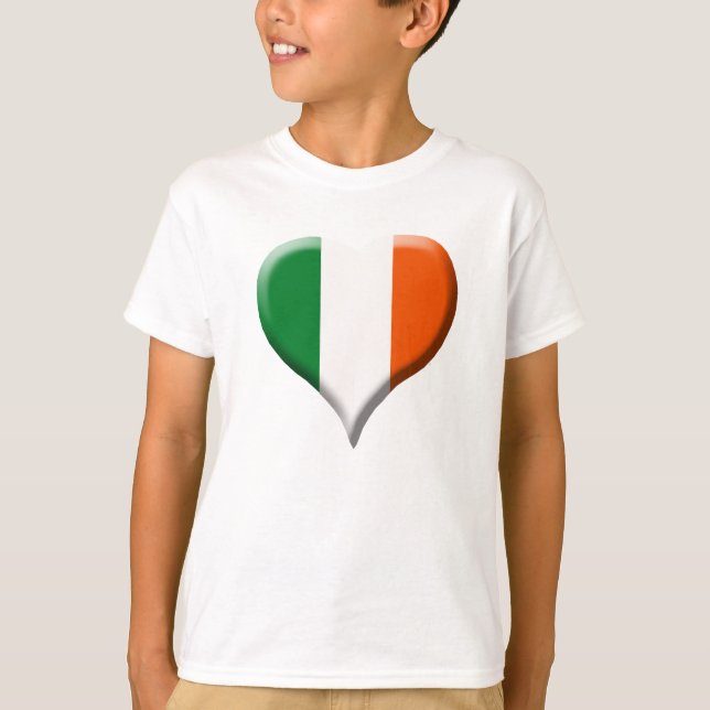 I Kärlek Ireland Shirt Tee Shirt (Framsida)