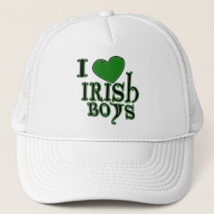 I Kärlek Irish Boys Hat Truckerkeps